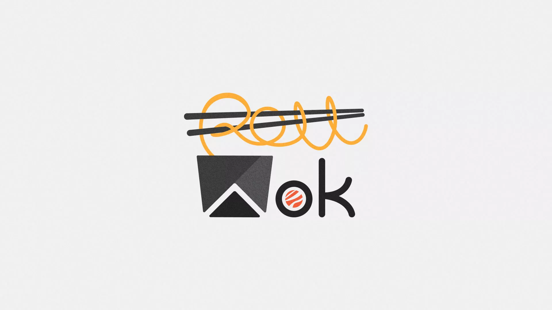 Разработка логотипа в Котовске для суши-бара «Roll Wok Club» Разработка логотипа в Котовске для суши-бара «Roll Wok Club»